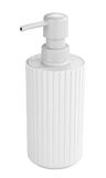 WENKO Allstar Minas witte zeepdispenser voor vloeibare zeep, wasmiddeldispenser wit