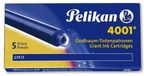 Pelikan 4001 Lange Inktpatronen - Turquoise