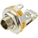 TRU COMPONENTS TC-10336004 Jackplug 6,35 mm Bus, montage vertical Nombre de pôles : 2 1 pièce(s)