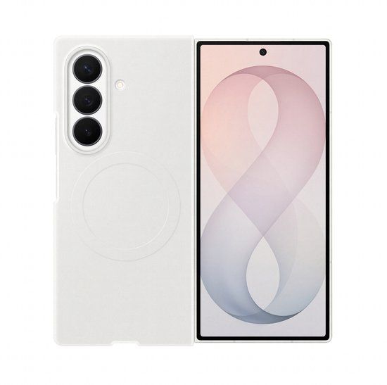 Samsung Galaxy Z Fold8 Ultra Hoesje - Silicone Magnet - Wit