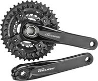 Shimano Deore FC-M6000 Crankset 3x10-speed 40-30-22t 170mm Zwart