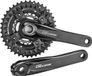 Shimano Deore FC-M6000 Crankset 3x10-speed 40-30-22t 170mm Zwart