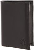 oxmox Leren portemonnee Leather RFID Protect Kombibörse Ox 2.0 Embossed Brown donkerbruin