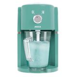 Jocca Elektrische Slushy-machine, roestvrijstalen messen, inhoud 1,1 l, gemakkelijk te reinigen, turquoise, versnippert en mengen van ijs
