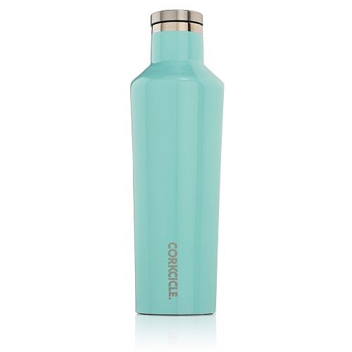 Corkcicle Classic Canteen Drinkfles 470 ml - Gloss Turquoise - Blauw