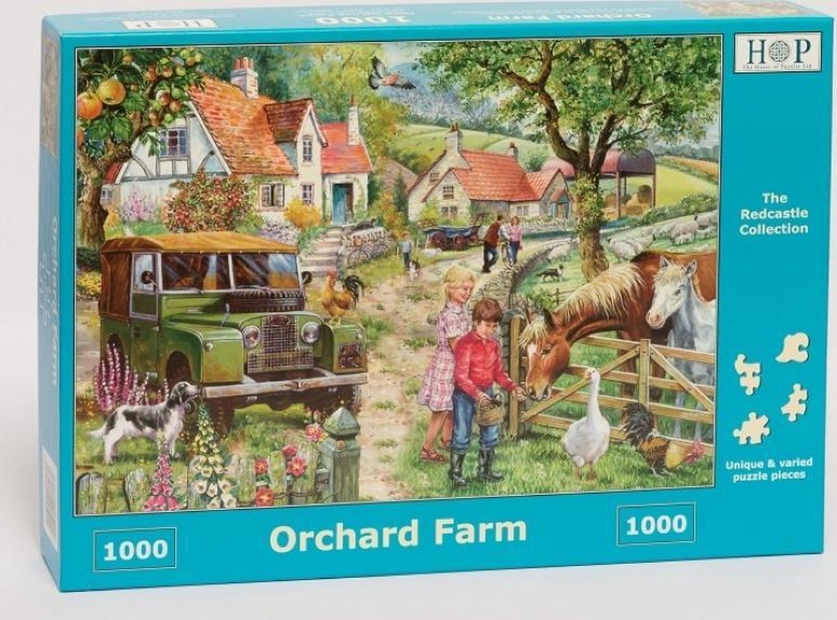 House Of Puzzles Legpuzzel - 1000 stukjes - Orchard Farm - House of Puzzels