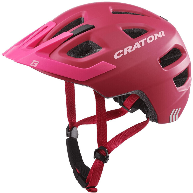 Cratoni Maxster Pro Helmet Kids, pink/rose matte
