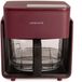 CREATE - 4,2L Glazen Airfryer - Bordeauxrood - AIR FRYER STUDIO CRYSTAL