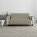 Sogni e Capricci Waterdichte Trendy Gewatteerde Sofa Cover Dove Grijs/Crème, 2 Plaatsen, 2 Zitplaatsen