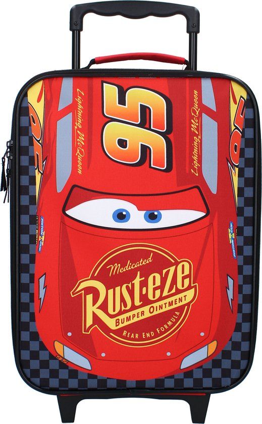 Disney Cars Cars Made To Roll Trolley Koffer - Rood