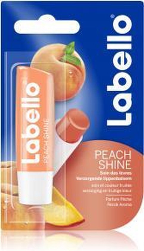 Labello Fruity Shine Peach Lippenbalsem