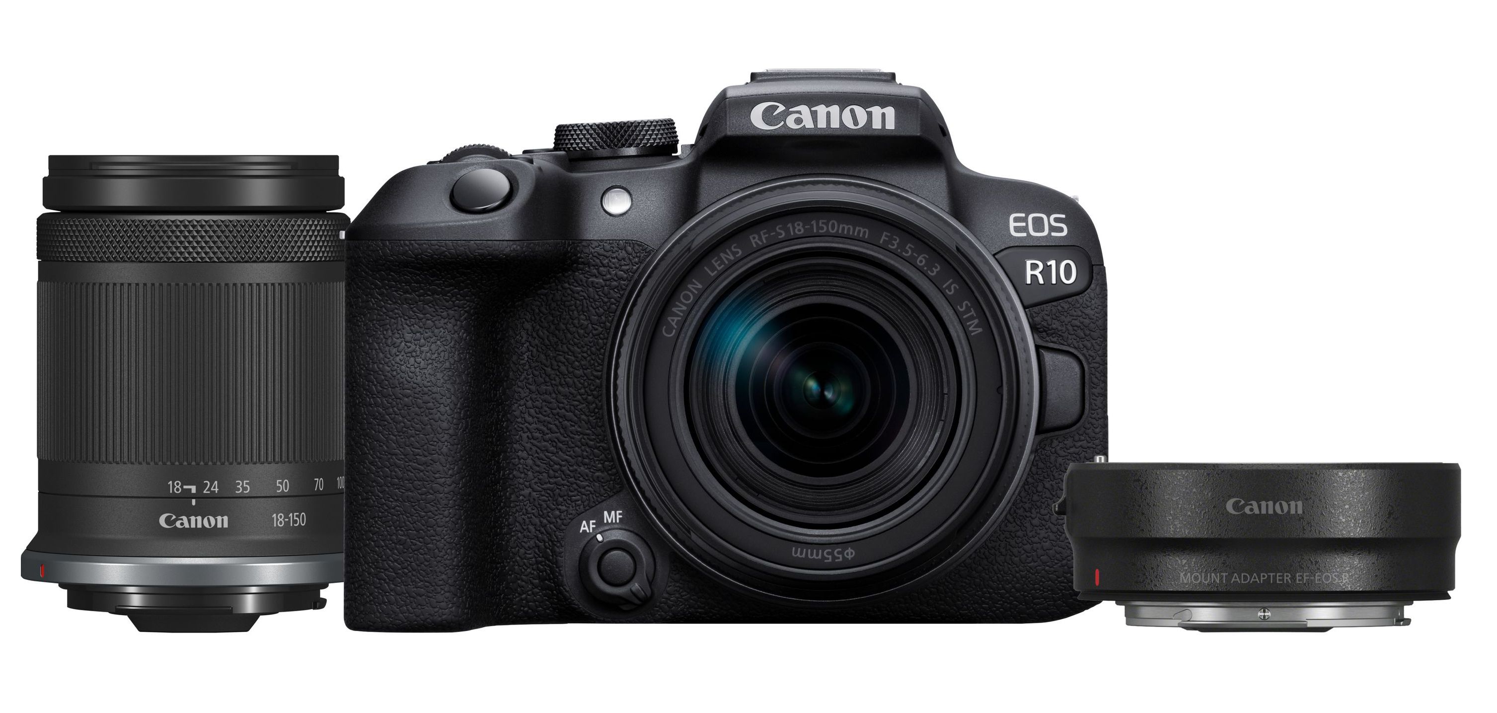 Canon EOS R10 + RF-S 18-150mm IS STM - Zwart