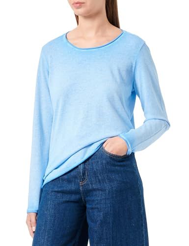 bugatti T-shirt dames lange mouw lichtblauw XXL