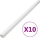 vidaXL Kabelgoot 33x33 mm 10 m PVC