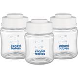 Canpol babies Bottle Set Moedermelk bewaren 3x120 ml