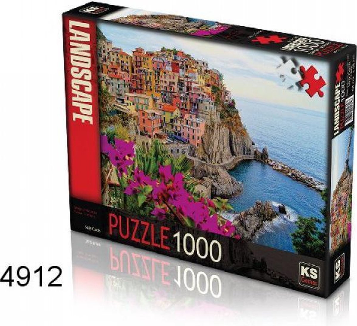 KS Games Legpuzzel Sally Curtis, Village of Manarola, 1000 stukjes