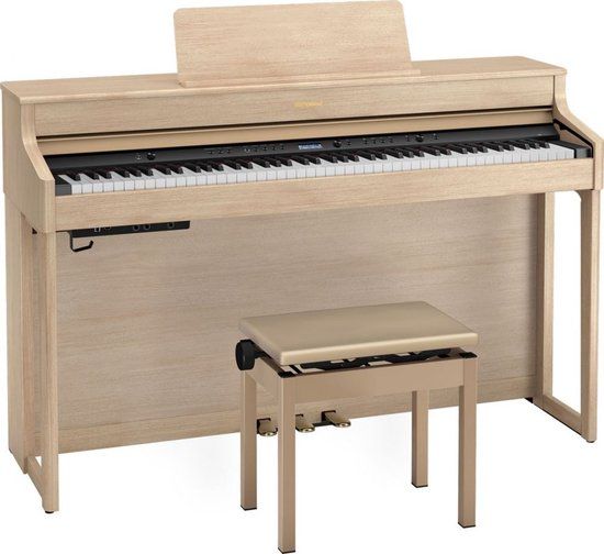 Roland HP702 Digitale Piano - Light Oak