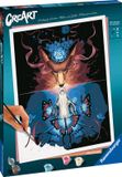 Ravensburger Beautiful Death - Schilderen op nummer voor volwassenen