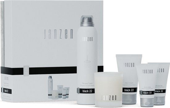 JANZEN Gift Set M Black 22 - Unisex - Aromatisch - 5 stuks - 475 ml