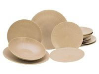 CreaTable 23920 Vesuvio Sand Serie Plaatset 12-delig