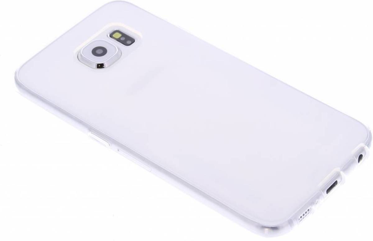 - - Transparant siliconen hoesje - Samsung Galaxy S6 Telefoonhoesje