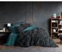TradinQ Ensemble de literie - 1 housse de couette 220 x 240 cm + 2 taies d'oreiller 60 x 60 cm - 100% katoen - Bleu