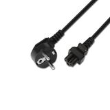 VoltShine Stroomkabel - kabel type CEE7/M, 1,5 m lengte, zwart