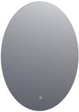 Brauer Ruby Spiegel - Ovaal - 60 cm - met Directe LED-Verlichting - Dimbaar - met Touchbediening