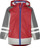 Playshoes Kinder Regenjacke 3 in 1 Rood - Maat 140