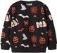 Name it Sweatshirt Kinderen Unisex Lange mouw Ronde hals Katoen Zwart
