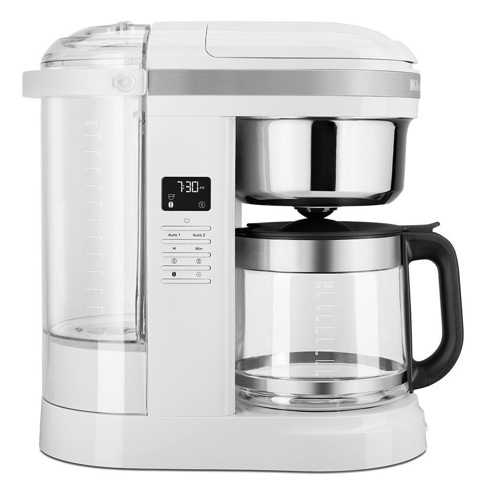 KitchenAid 5KCM1208EWH Filter Coffee Machine - White