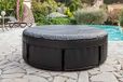N NETSPA SPARO afdekking voor SPA, antraciet, 165 cm x H 70 cm