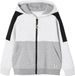 Vertbaudet Sweater - jongens - sportieve - met rits - en capuchon - colorblock