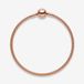 Pandora Mesh collectie armband 586543-21cm dames rosé 925 zilver 21cm