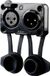 Rean AV RRX3MF-Z-012-1 XLR-connector Stekker, inbouw, Bus, inbouw Aantal polen: 3 Zwart 1 stuk(s)