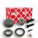 febi bilstein 05141 Wiellagerset met montagemateriaal, 1 stuk | Compatibel met: MERCEDES-BENZ 190