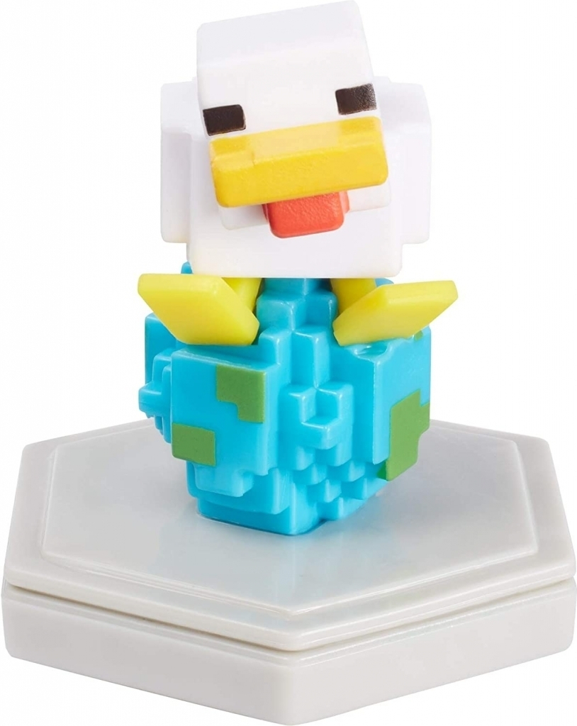 Mattel Minecraft Earth Boost Mini Figure - Future Chicken Jockey Merchandise