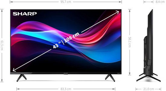 Sharp 43GJ4225E / LED-LCD screen / 43 inch / 2024