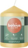 Bolsius 4 stuks beige stompkaarsen 80/58 (17 uur) oat beige