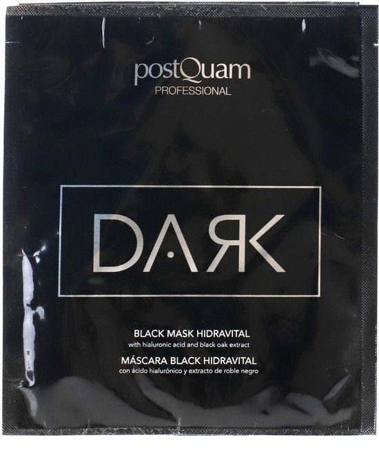 PostQuam Skin Care Hydrovital Sluier Black Detox Masker