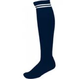 PROACT® Sportsokken Met Contraststrepen PA015 - Sporty Navy / White - 47/50 EU
