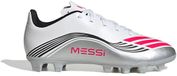 Adidas F50 Messi Club FG/MG Chaussures de football Enfants Blanc EU 28 1/2