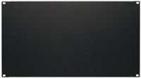 DSIT 19 inch afdekpaneel - 6U - Zwart