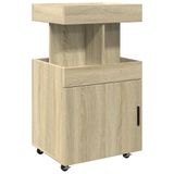 vidaXL Drankkar Sonoma eiken 50x41x89 cm