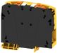 Weidmüller 2742130000 Borne à traversée Borne Push-in, Connexion par poussoir Noir-jaune 5 pièce(s)