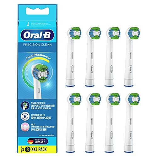 Oral-B Precision Clean opzetborstels met CleanMaximiser-borstels, 8 stuks