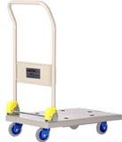 Prestar Inklapbare Kunststof Plateauwagen, 300 kg, Grijs