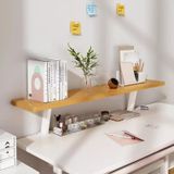 Étagère de bureau avec rehausseur ergonomique
