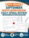 4th Grade Math Workbook: Daily Spiral Review for September