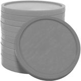 CombiCraft Blanco munten / Consumptiemunten Grijs - Ø29mm - 500 stuks